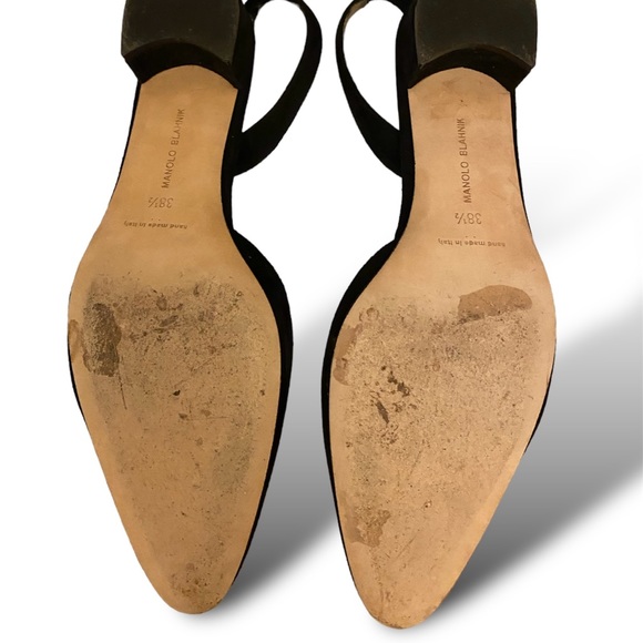 MANOLO BLAHNIK SLING BACKS - Picture 6 of 6